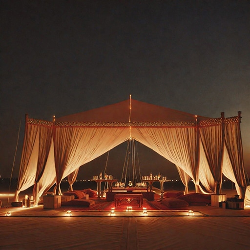 Ramadan tents in Abu Dhabi