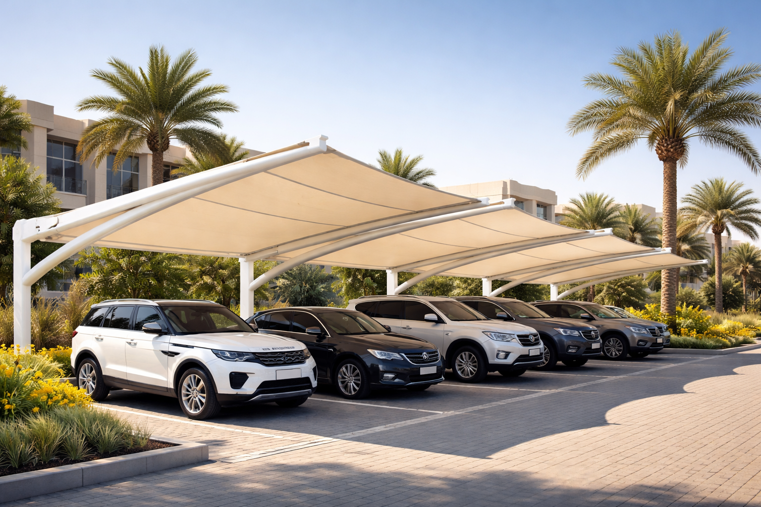 Best Car Parking Shade in UAE – 100% UV Protection Guaranteed